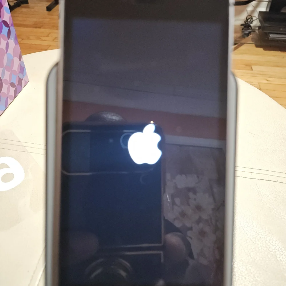 Apple iPhone with Black Screen